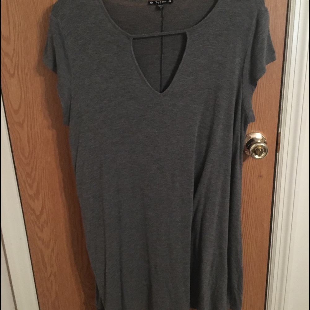 Gray Dress